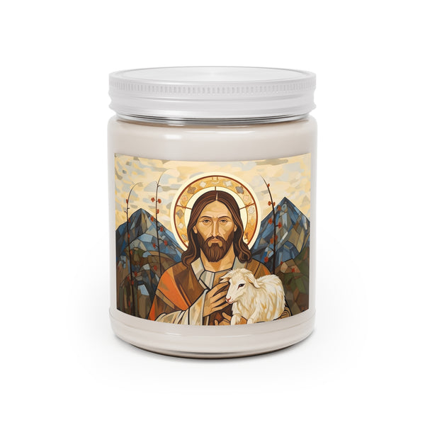 Jesus Christ Christian Orthodox Art Scented Candle -  9oz - 3 Scents