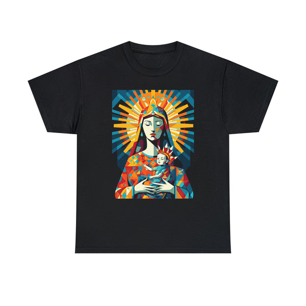 St. Mary Modern Illustration - Black Unisex T-Shirt