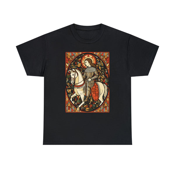 St. George Catholic Icon Style Unisex Christian T-Shirt