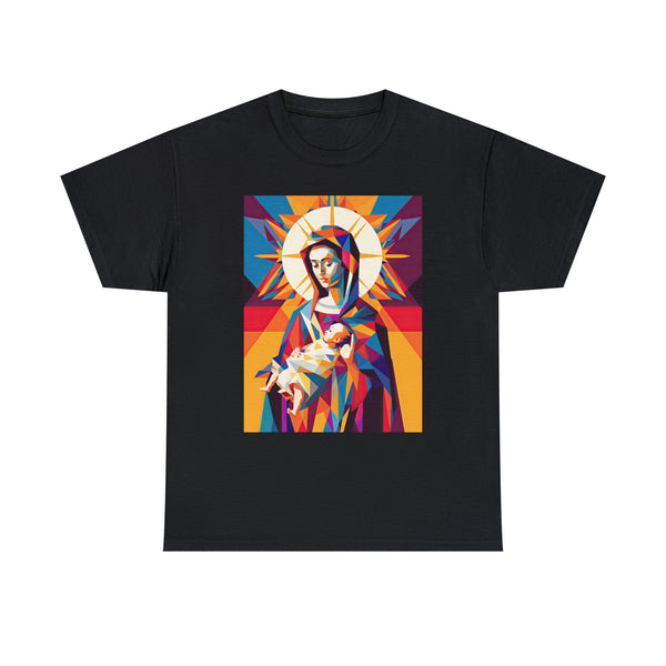 St. Mary Modern Art - Black Unisex T-Shirt